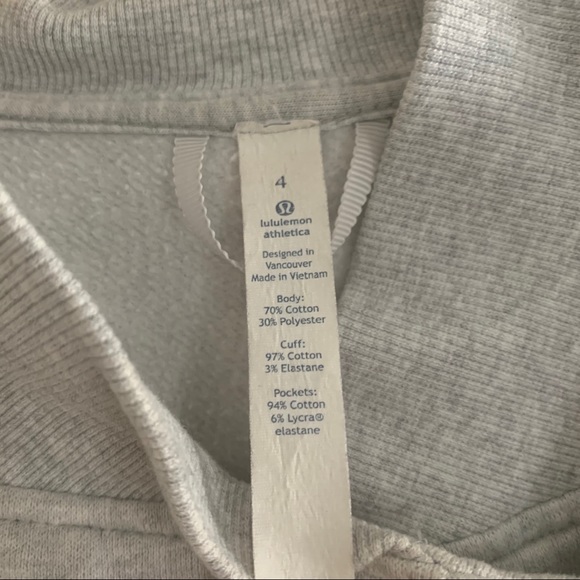 Asymmetric Lululemon zip hoodie - Picture 5 of 15